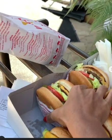 In-N-Out burgers