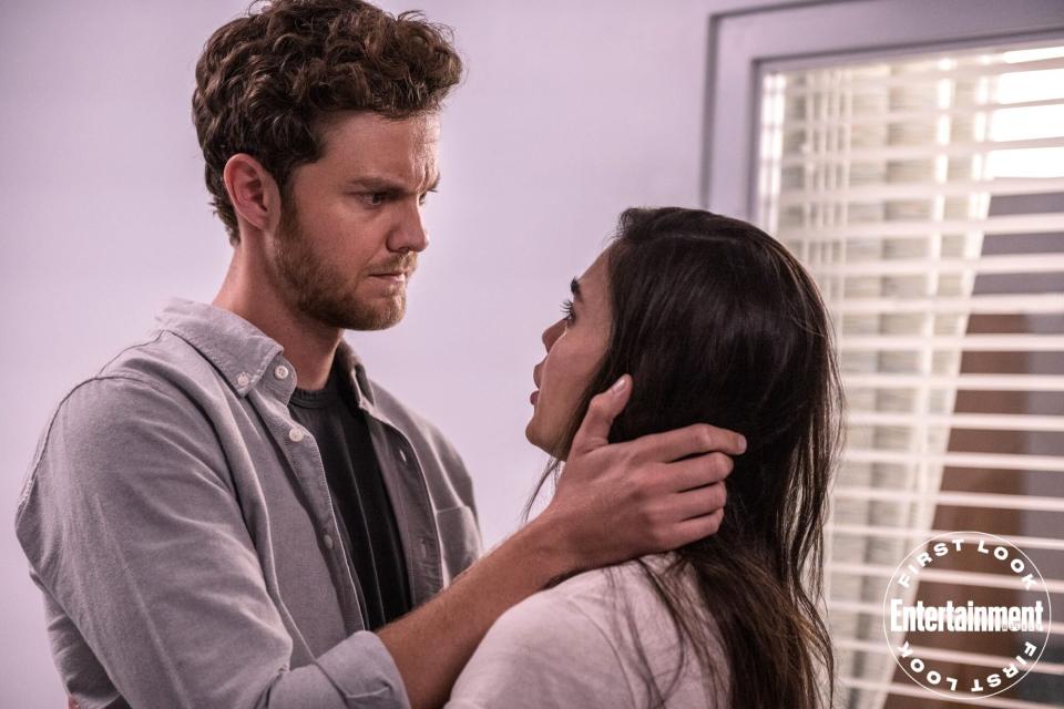 Jack Quaid (“Richie”) and Melissa Barrera (“Sam”) star in Paramount Pictures and Spyglass Media Group's "Scream."