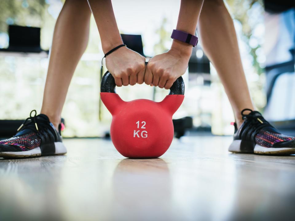 kettlebell swing workout