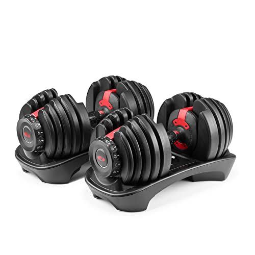 4) SelectTech 552 Adjustable Dumbbells (pair)