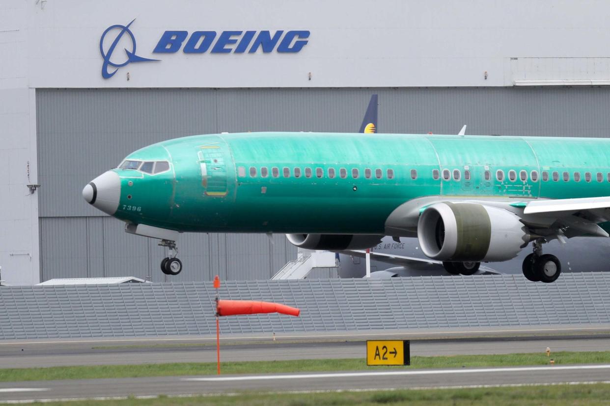 A Boeing 737 Max 8 plane (file photo): AP