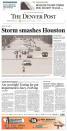 <p>The Denver Post<br> Published in Denver, Colo. USA. (newseum.org) </p>