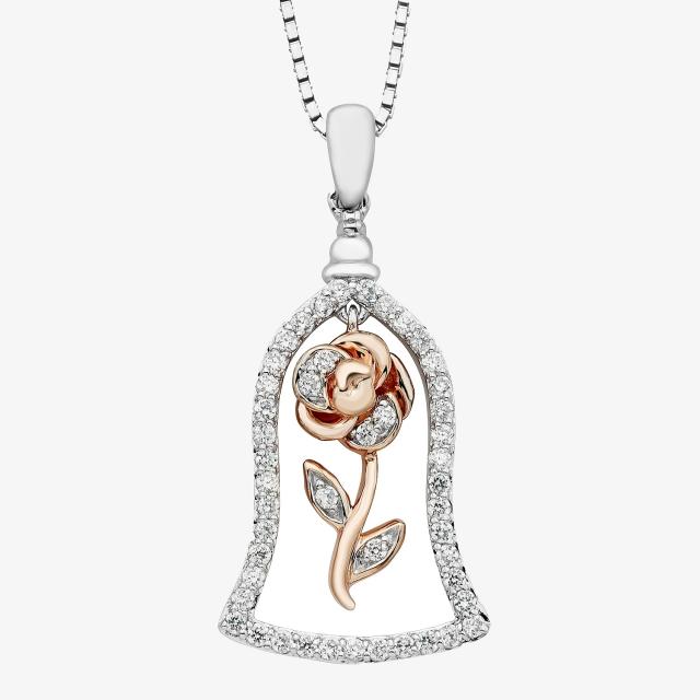 Victory Blossom Diamond Necklace Set