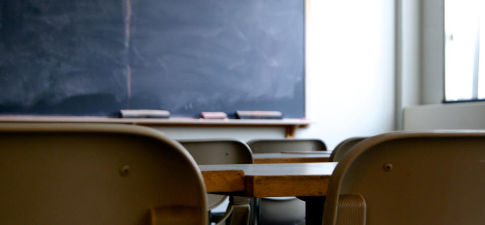 Empty classroom