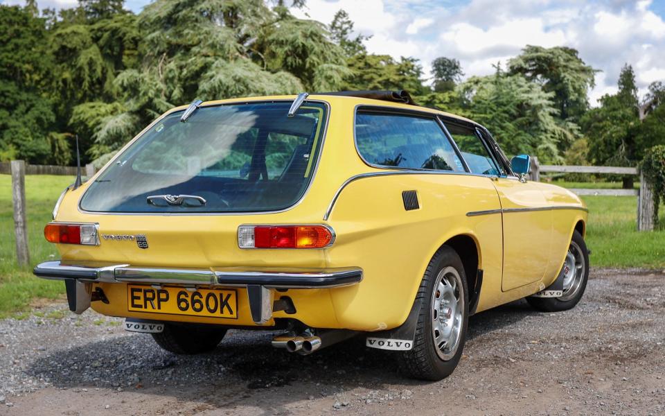 The all-glass rear hatchback – the boot is shallow but roomy