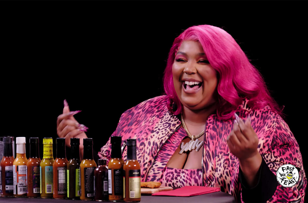 Lizzo Blazes Through 'Hot Ones' with Help From Daring's Vegan