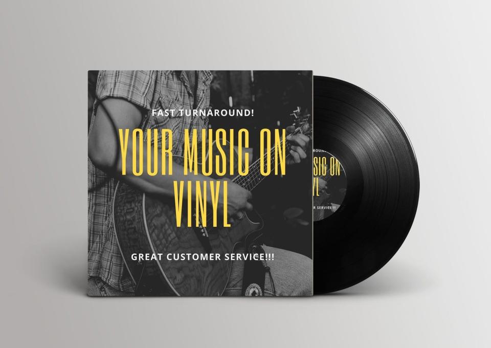 26) Custom 12” Vinyl Record