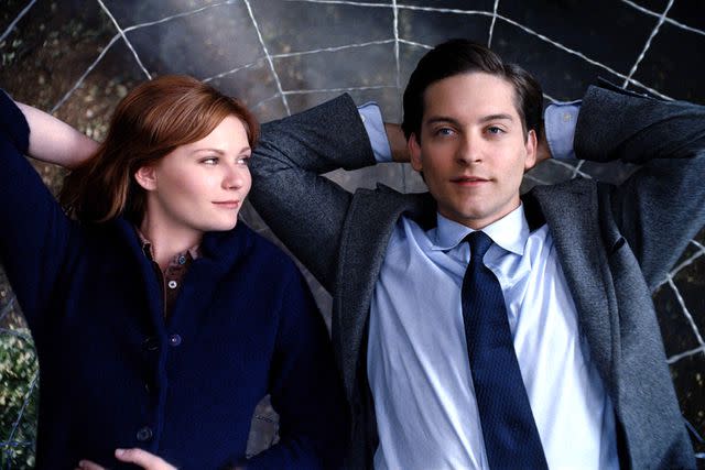 Marvel/Sony Pictures/Kobal/Shutterstock Kirsten Dunst (left) and Tobey Maguire in 'Spider-Man 3'