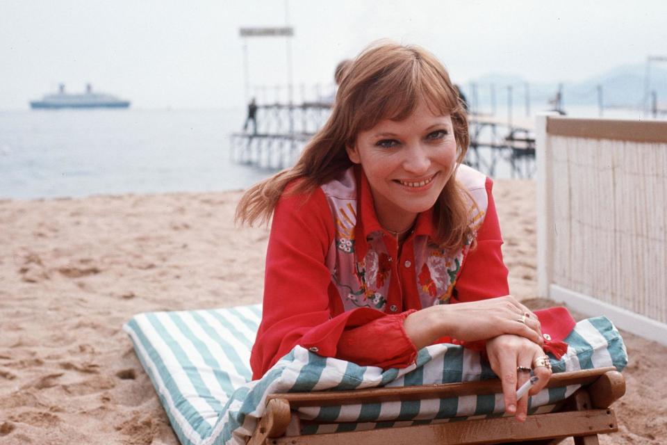 Anna Karina was an icon as much in fashion as she was in film (AFP via Getty Images)