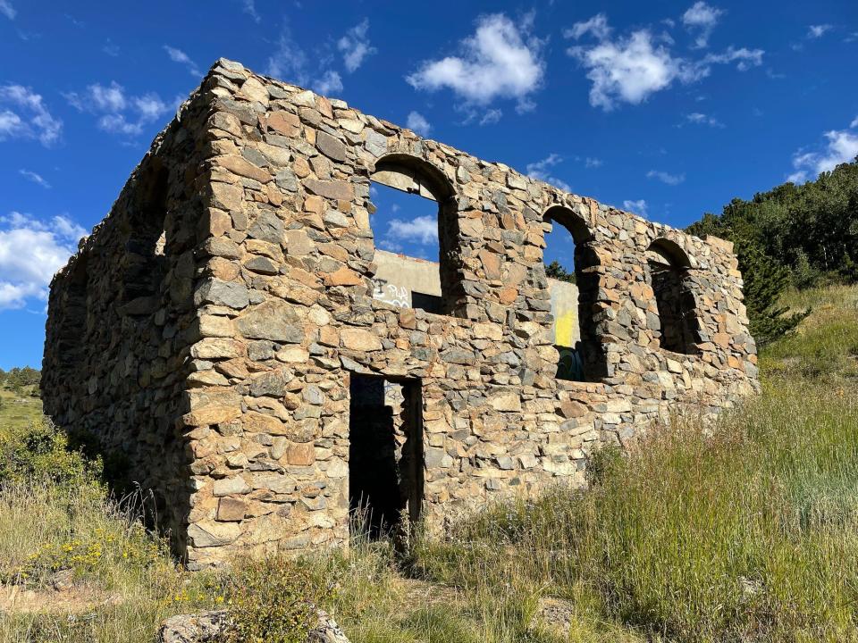 The Caribou ghost town near Nederland, Colorado.