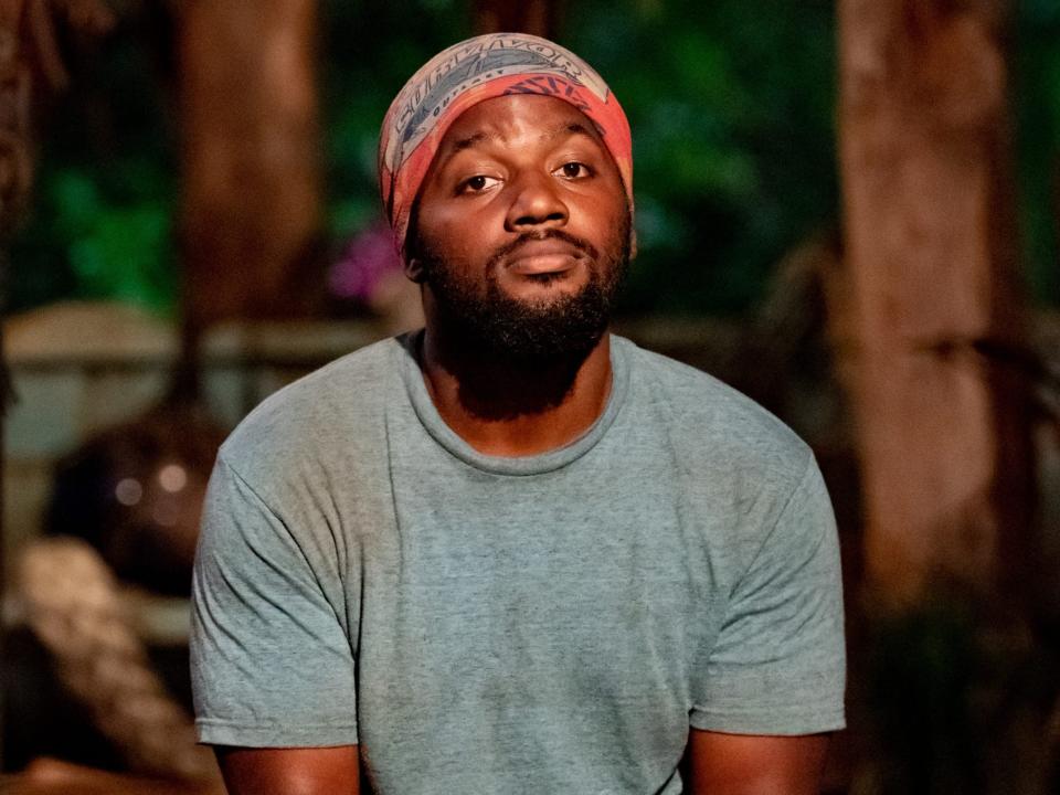 Deshawn Radden in "Survivor" season 41.