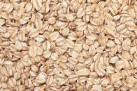 <p>These are richer in fiber than traditional bread crumbs but lacking flavor. Pulverize the oats in a blender or food processor first, then add some dried herbs or seasoning before using in your recipe. They work great as a binder, but as a crunchy topping or coating tend to have too granola of a flavor.</p>