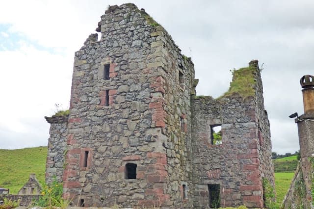 The ruined castle