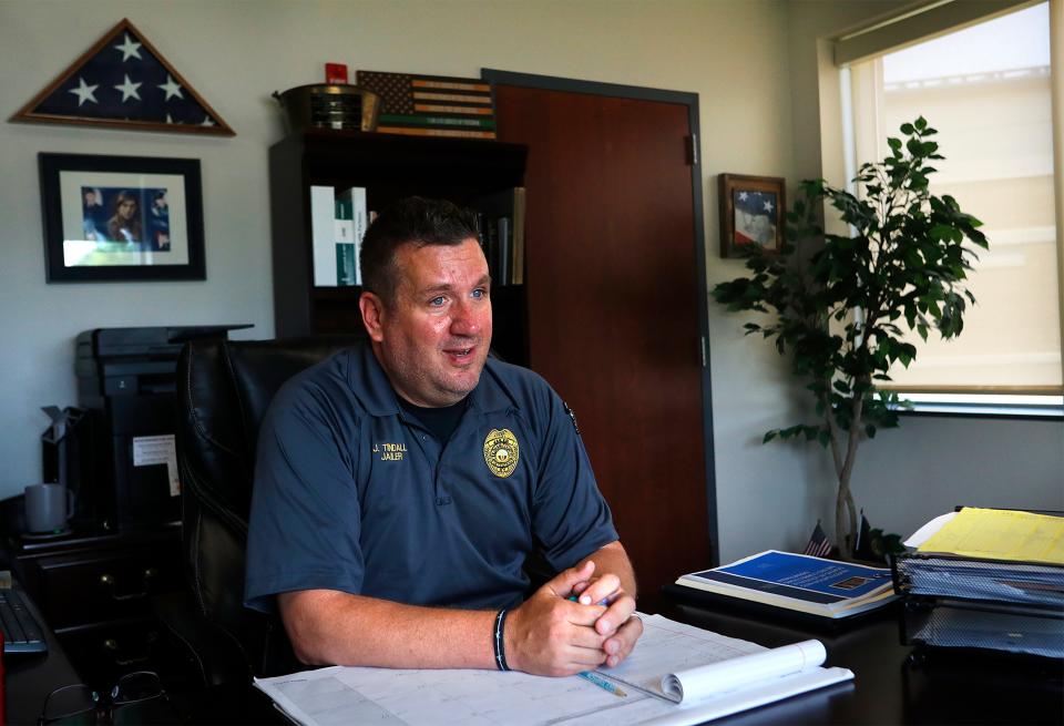 Oldham County Jailer Jeff Tindall says his jail's population is smaller than Louisville's, but in recent decades, they have seen only one overdose death and no suicides.