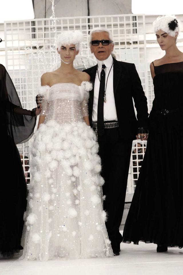 61 Iconic Karl Lagerfeld-designed Chanel couture brides