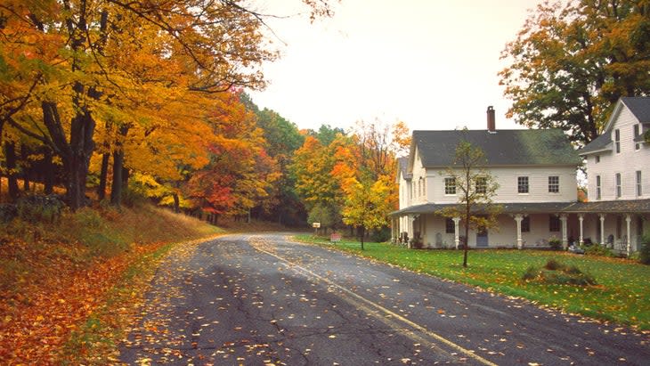 Berkshires, Mass in fall