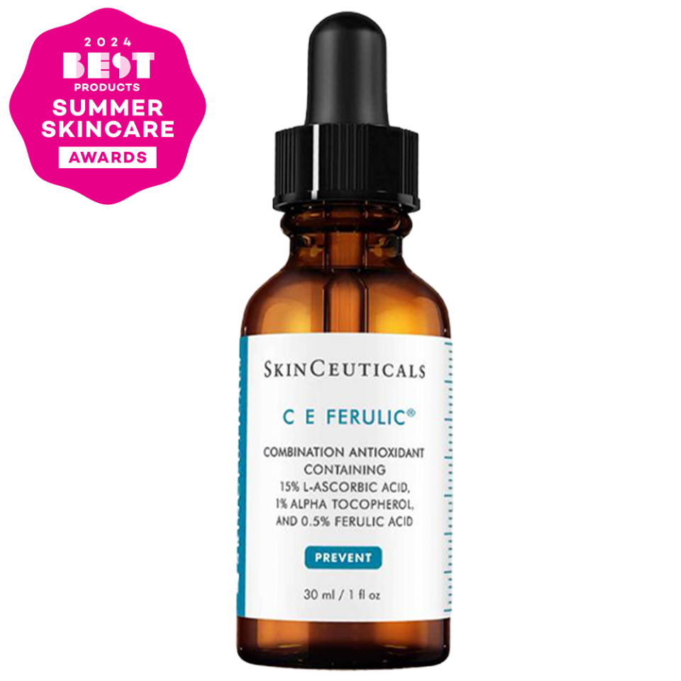 <p><a href="https://go.redirectingat.com?id=74968X1596630&url=https%3A%2F%2Fwww.skinceuticals.com%2Fskincare%2Fvitamin-c-serums%2Fc-e-ferulic-with-15-l-ascorbic-acid%2FS17.html&sref=https%3A%2F%2Fwww.bestproducts.com%2Fbeauty%2Fg60473150%2Fsummer-skincare-awards-2024%2F" rel="nofollow noopener" target="_blank" data-ylk="slk:Shop Now;elm:context_link;itc:0;sec:content-canvas" class="link ">Shop Now</a></p><p>C E Ferulic with 15% L-Ascorbic Acid</p><p>skinceuticals.com</p><p>$182.00</p>