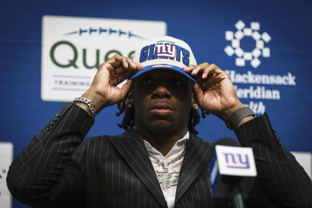 Maryland&#39;s Deonte Banks was a strong first-round pick for the New York Giants. (AP Photo/Stefan Jeremiah)