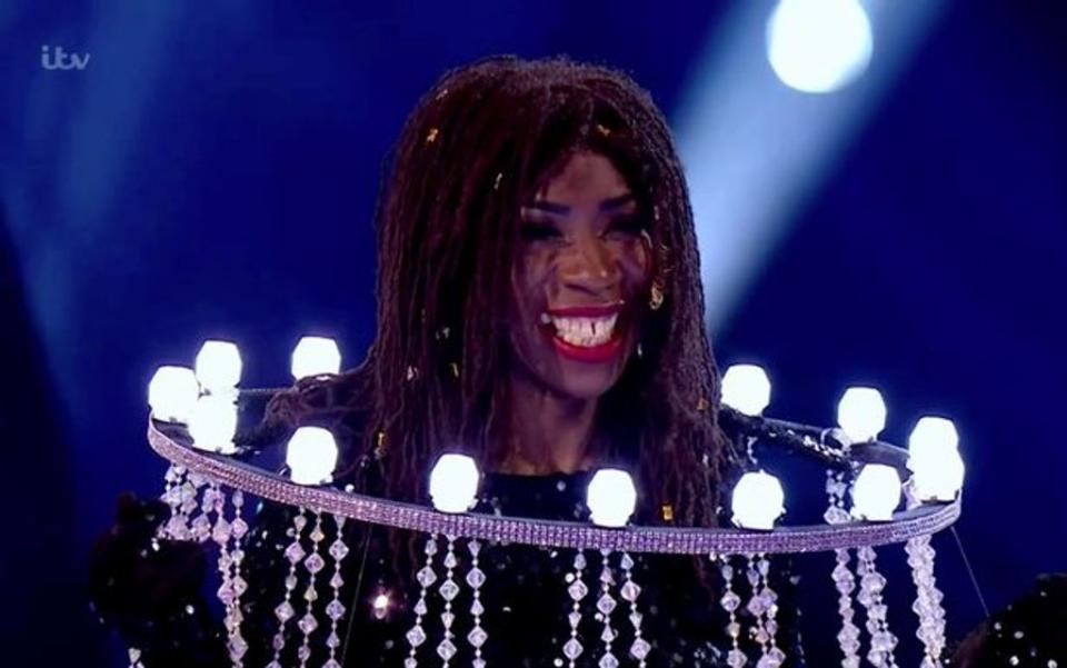 Heather Small as Chandelier (ITV)