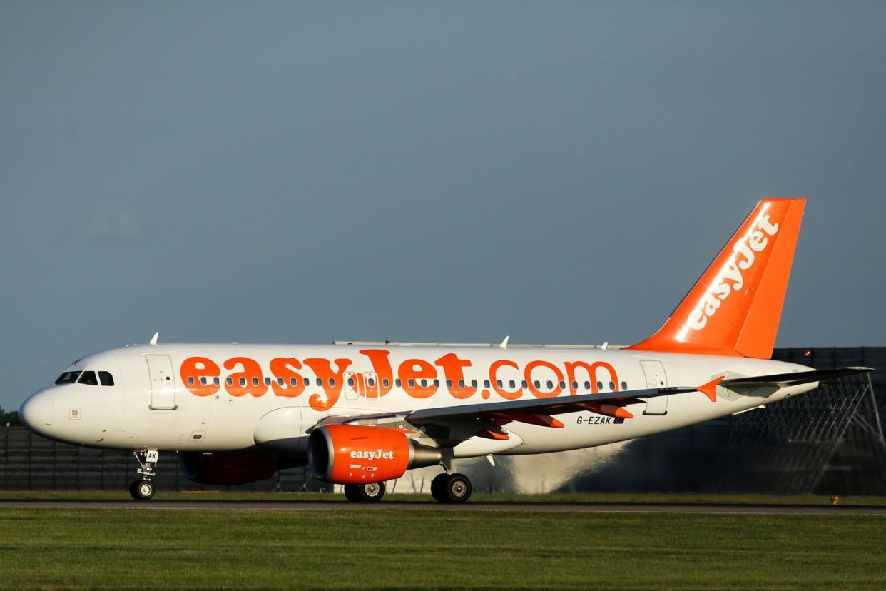 The pensioner claims he was forced of the EasyJet plane by police armed with sub-machine guns: Chris Radburn/PA Wire