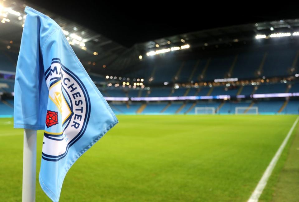 A Manchester City corner flag Richard Sellers/PA (PA Archive)