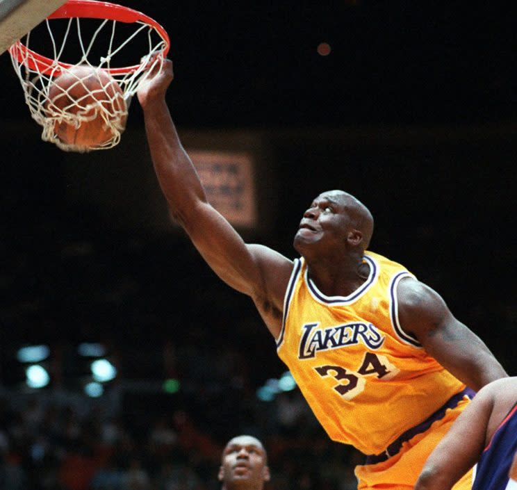 There was only one Shaquille O'Neal. (AP)