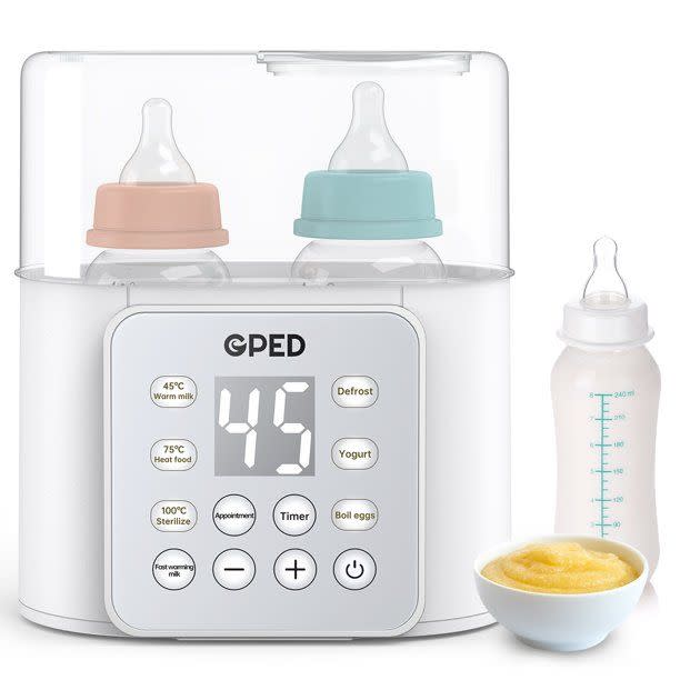 6) Baby Bottle Warmer, Bottle Sterilizer 9-in-1 Fast Food Heater