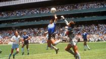 <p>Diego Maradona’s ‘Hand of God’ goal helped Argentina beat England 2-1 in the 1986 World Cup quarter-finals </p>