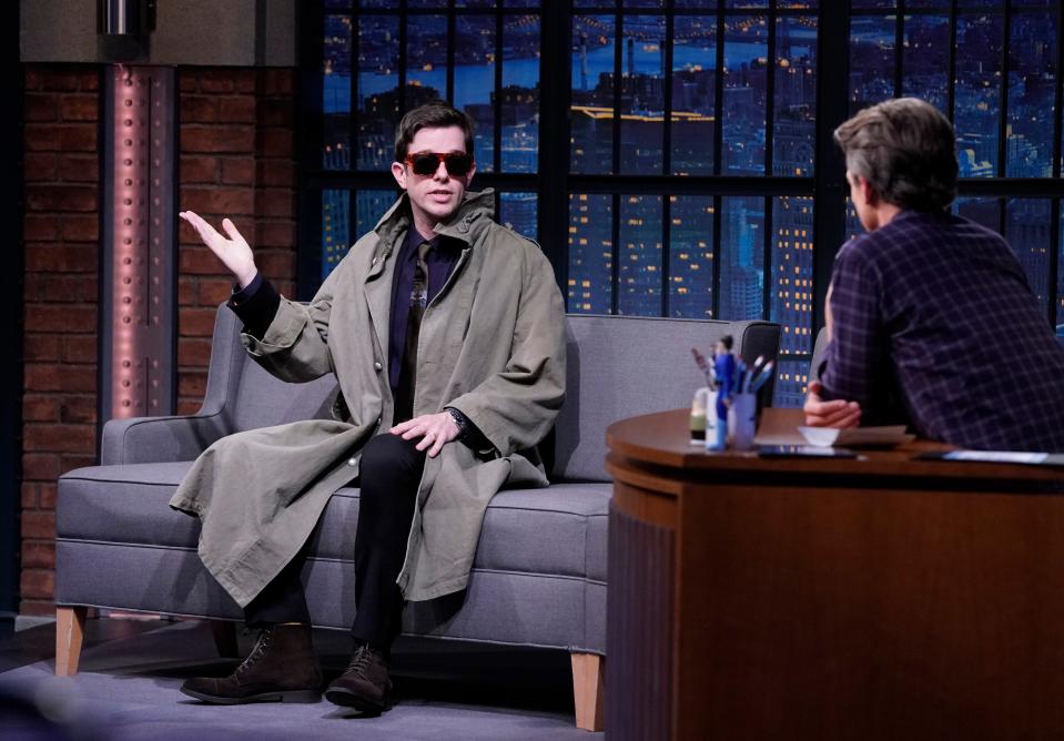 John Mulaney on Late Night With Seth Meyers, November 2, 2020.