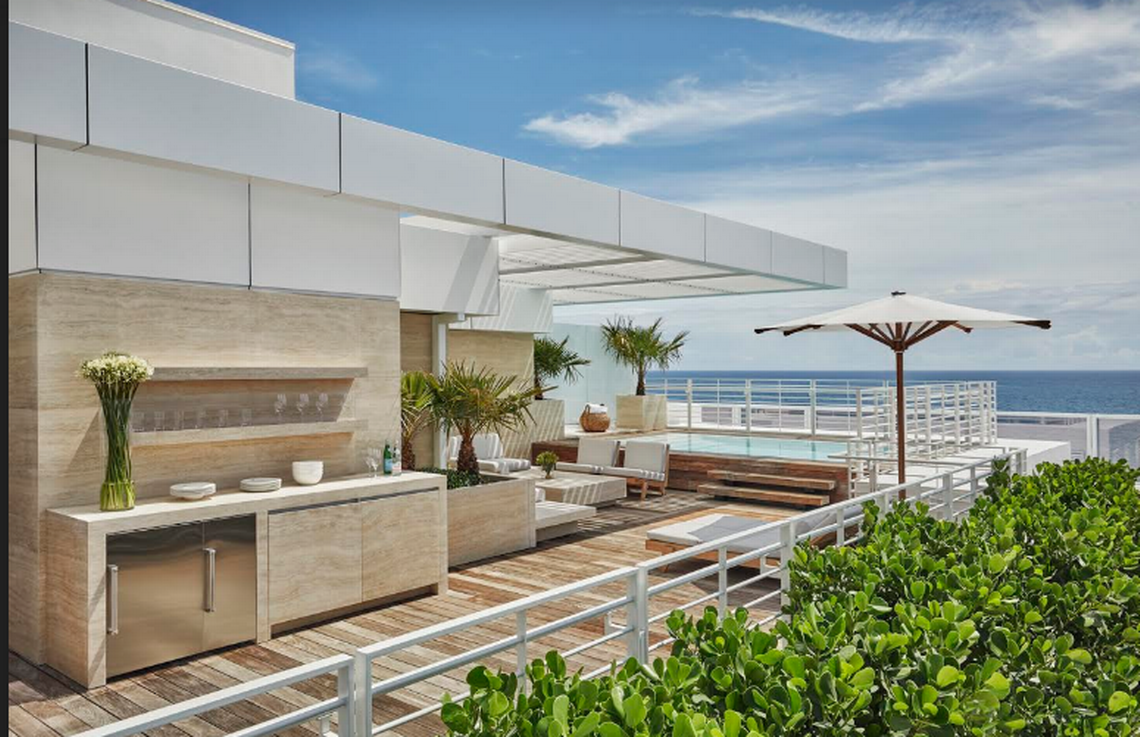 The Four Seasons Hotel at The Surf Club in Surfside earned a Forbes Five-Star rating for 2023.