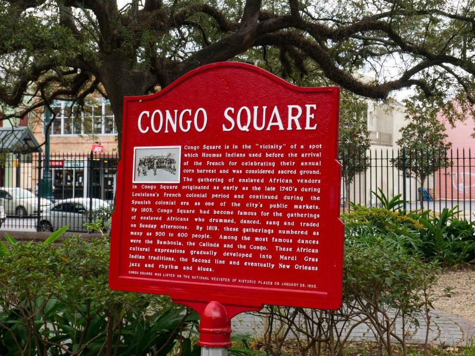 3) Congo Square, New Orleans, LA