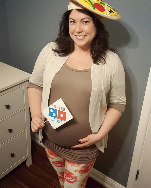 pregnant alien costume