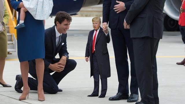 Tiny Trump Meme – Der US-Präsident als Baby