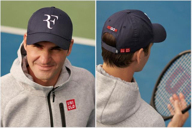 Impacto en el del tenis: Roger recuperó el histórico logo 'RF' y empiezan a las gorras