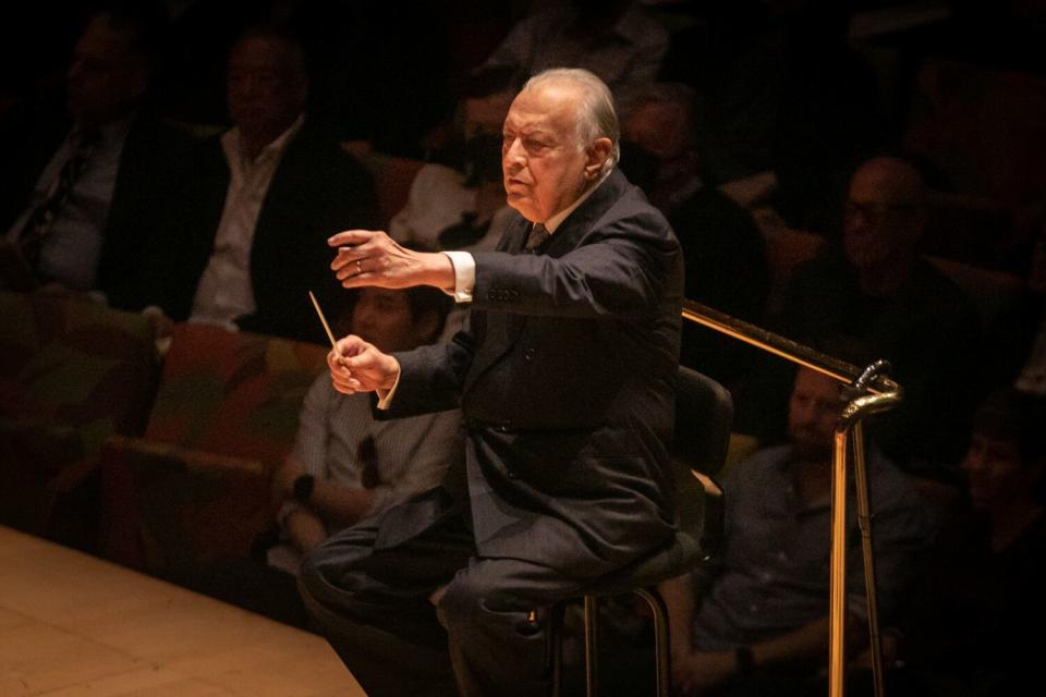 Zubin Mehta conducts the L.A. Phil at Walt Disney Concert Hall