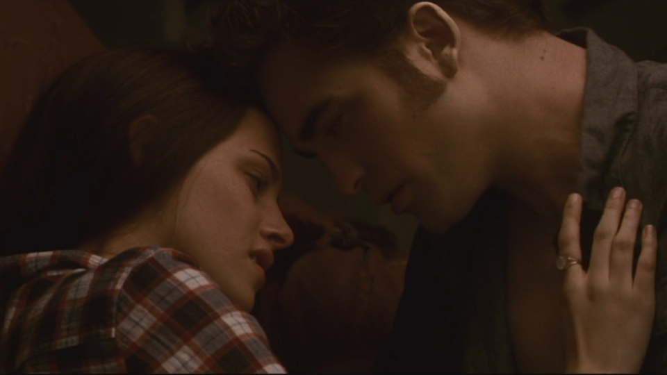“Stop trying to take your clothes off.” - Edward Cullen, Eclipse