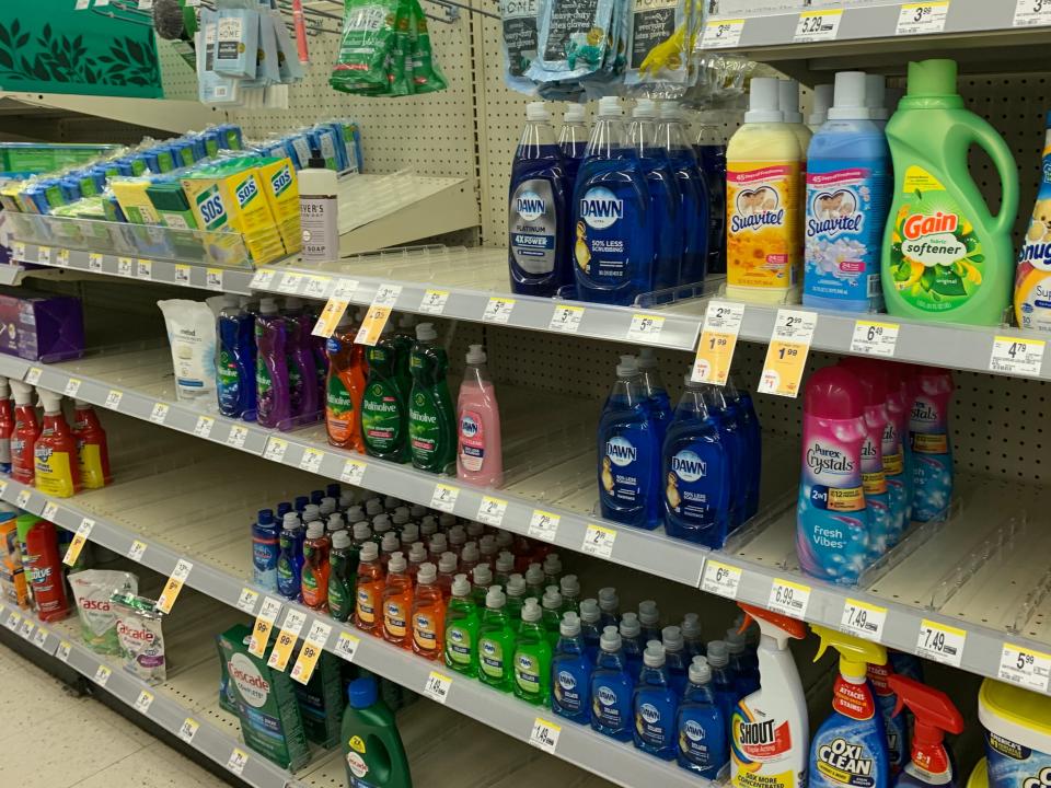 Walgreens cleaning products