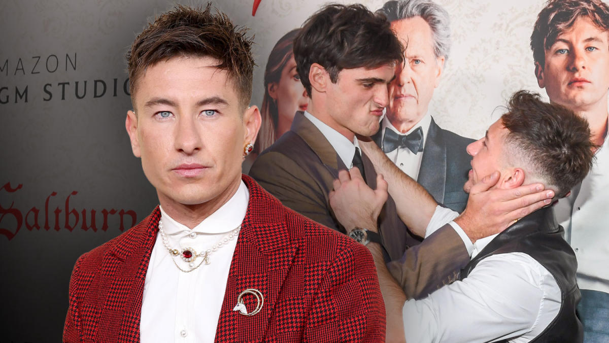 Barry Keoghan On “Really Flirting” With ‘Saltburn’ Co-Star Jacob Elordi ...