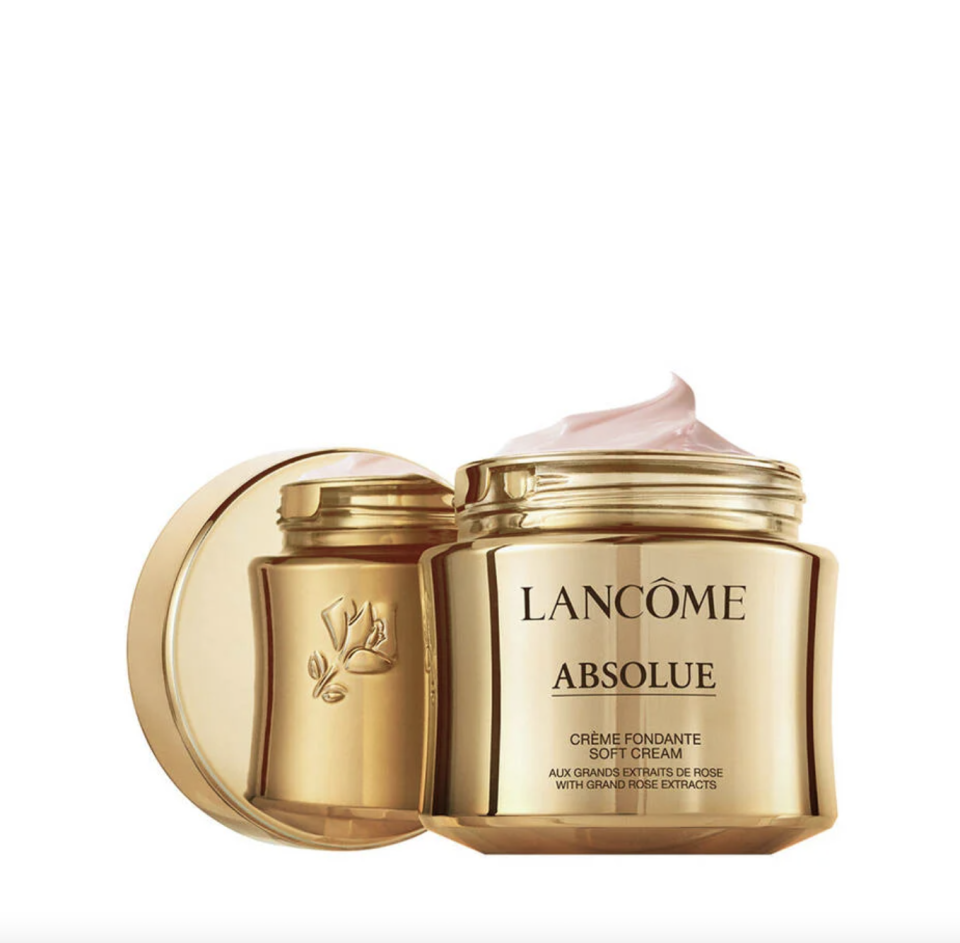 <p><a href="https://go.redirectingat.com?id=74968X1596630&url=https%3A%2F%2Fwww.lancome-usa.com%2Fskincare%2Fabsolue-soft-cream-moisturizer%2F3614272325265.html&sref=https%3A%2F%2Fwww.harpersbazaar.com%2Fbeauty%2Fmakeup%2Fa60470291%2Fjoy-sunday-lancome-interview%2F" rel="nofollow noopener" target="_blank" data-ylk="slk:Shop Now;elm:context_link;itc:0;sec:content-canvas" class="link ">Shop Now</a></p><p>Absolue Soft Cream Moisturizer</p><p>lancome-usa.com</p><p>$165.00</p>