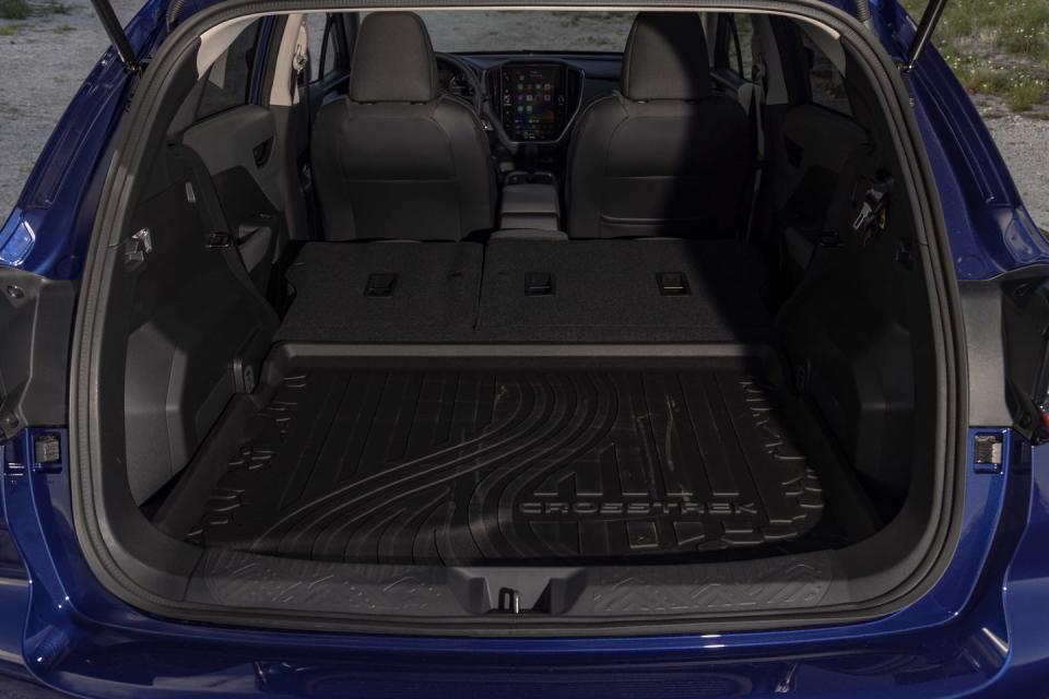 <p>And nearly 55 cubic feet with the rear seats folded.</p>