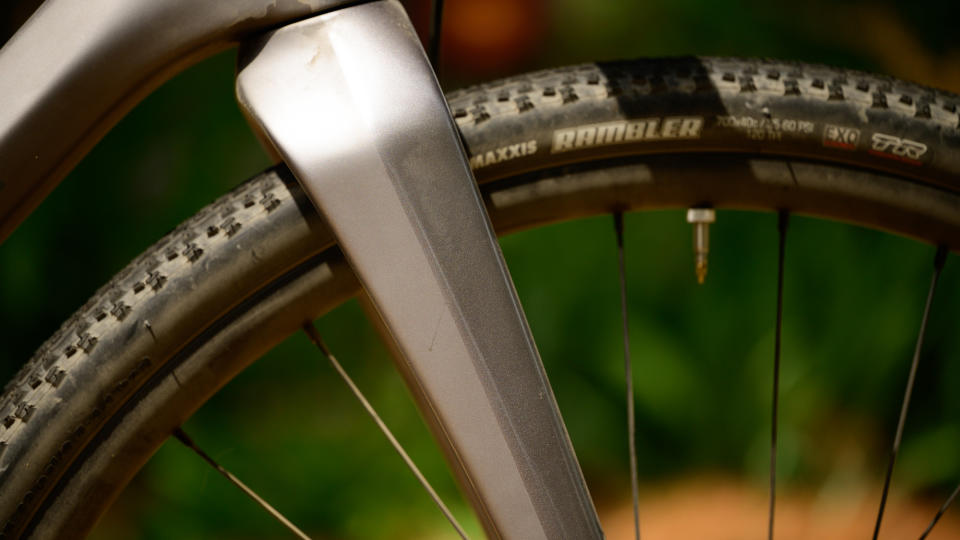 Revel Rover gravel bike compliant fork