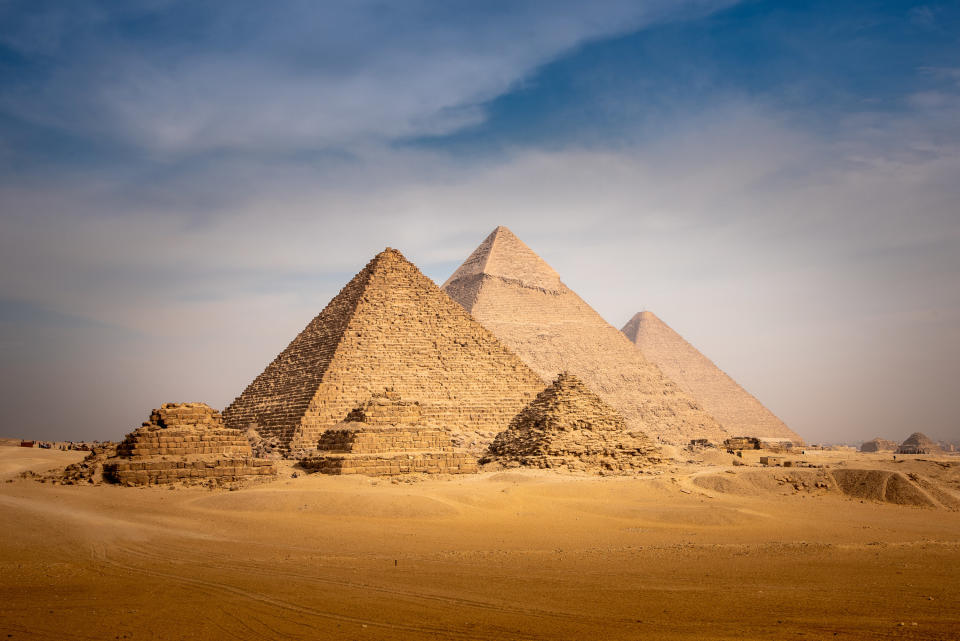 Pyramids in Egypt