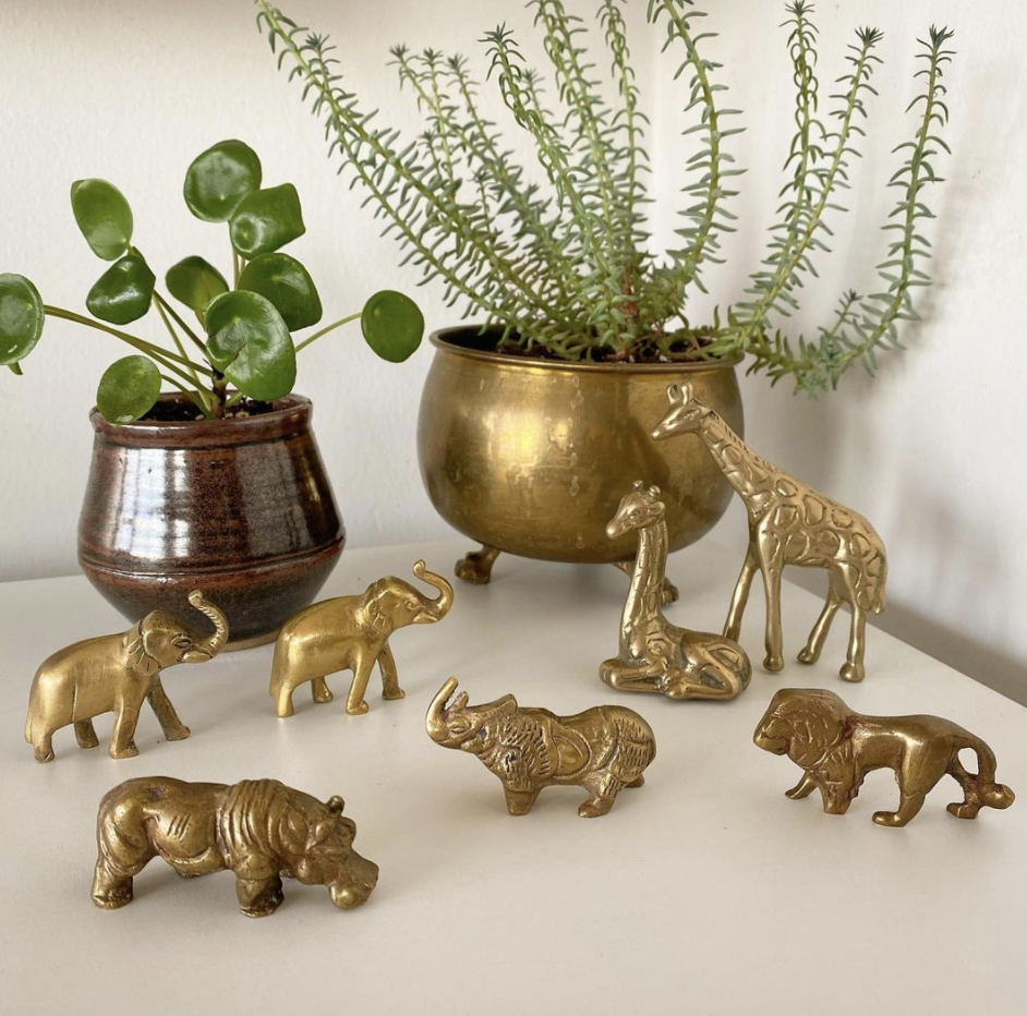 Boho Brass T.O: Brass figurines and collectibles for your home (Image via Boho Brass T.O)