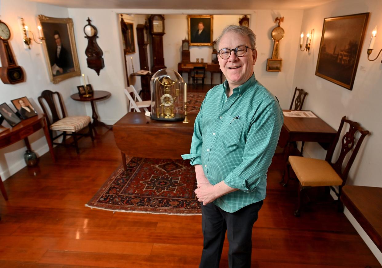 Willard House & Clock Museum Director of Development Robert Gierschick.