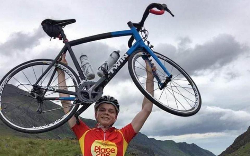 Since the death of Hugo - a huge cycling fan - a cycling page set up in his honour has raised £16,000 for air ambulance and mental health charities while Minna has raised over £22,000 -  Solent News & Photo Agency