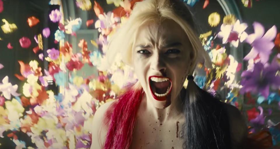 Margot Robbie as Harley Quinn in The Suicide Squad