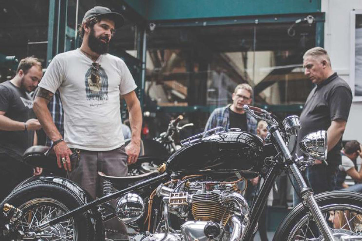 Pride and joy: as well as viewing customised bikes, event-goers will be able to chat to like-minded people: Tom Horna