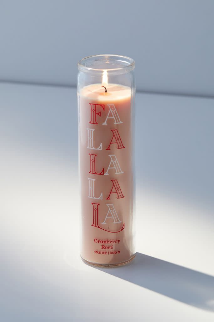 Fa La La - Paddywax Holiday Pillar Candles. 