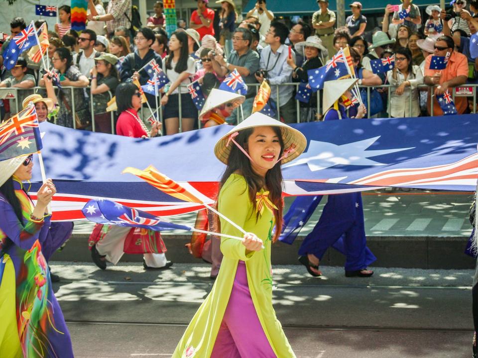 Australia has a vibrant community of citizens with Vietnamese background. Shutterstock