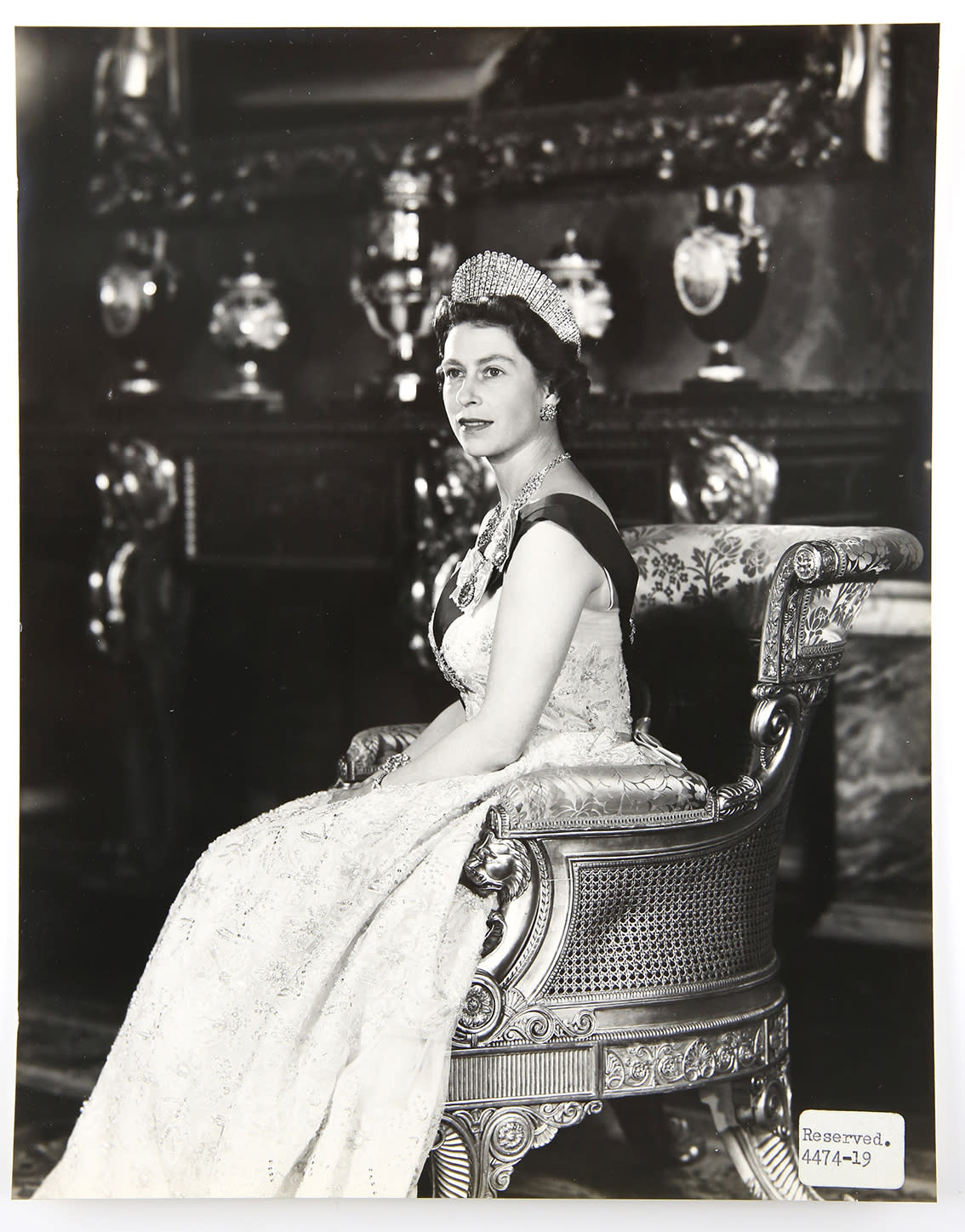 The Queen also sat for Buckley during the photographic session (Anthony Buckley)